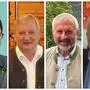 Franz heißt der Mann: Die ÖVP-Bürgermeister Zach (Öblarn), Labugger (Lebring-St. Margareten), Frosch (Bad Aussee) und Zehner (Großwilfersdorf)