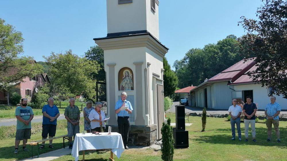 Die Dorfkapelle Nägelsdorf wurde mit Förderungen des Landes saniert