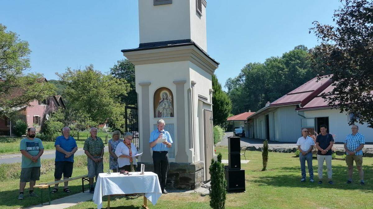 Die Dorfkapelle Nägelsdorf wurde mit Förderungen des Landes saniert