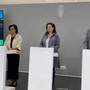 Maria Knauer-Lukas (Verkehrssicherheitsexpertin), Claudia Holzer (Verkehrslandesrätin) und Andreas Tropper (Landesbaudirektor) stellten Programm vor
