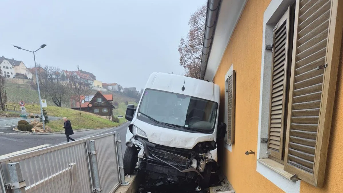 Die missliche Lage des Kleintransporters