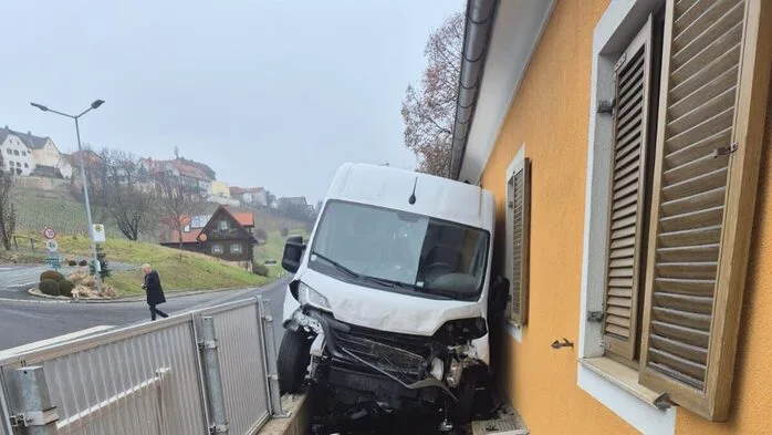 Die missliche Lage des Kleintransporters