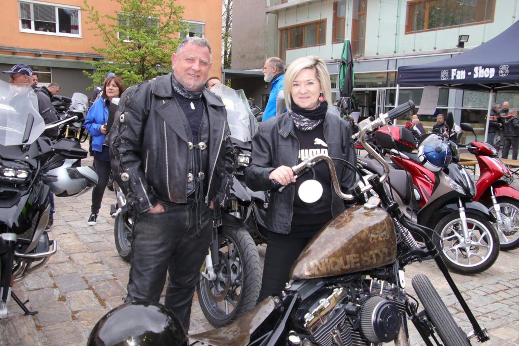 Motorradclub Bärnbach: Über 170 Motorräder wurden in Bärnbach gesegnet