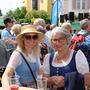 Zahlreiche Besucherinnen und Besucher füllten den Ligister Marktplatz