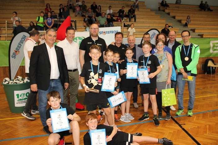 Platz zwei erspielte sich die Volksschule Proleb