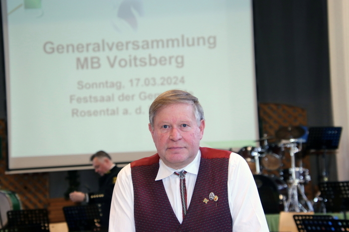 Edler freute sich, dass bei der Generalversammlung sämtliche 23 Blasmusikkapellen vertreten waren.