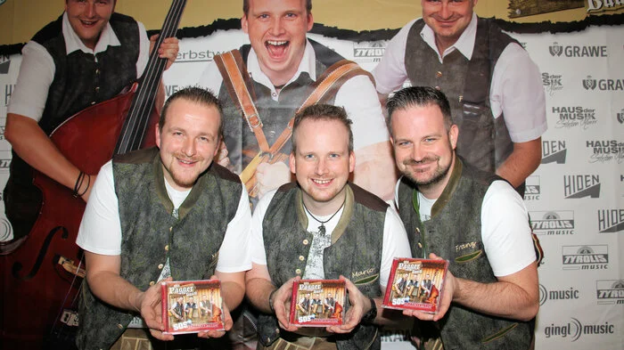 Manfred Pauritsch, Mario Pagger und Franz Pagger luden am Wochenende in die Kirschenhalle in Hitzendorf.