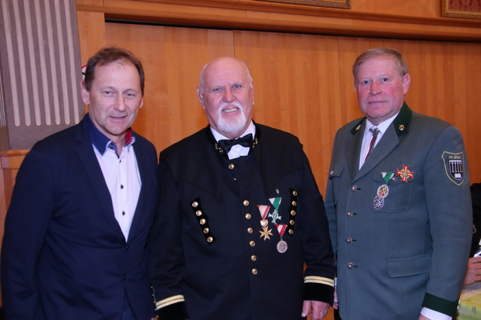 Mit den vielen Besuchern konnte er auch Vizebürgermeister Kurt Christof sowie Stadträtin Christine Hemmer begrüßen.