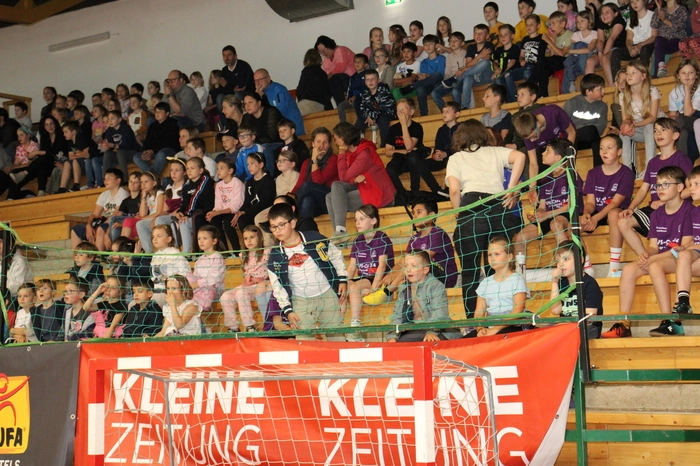 Die Spielerinnen und Spieler wurden vom Publikum lautstark angefeuert