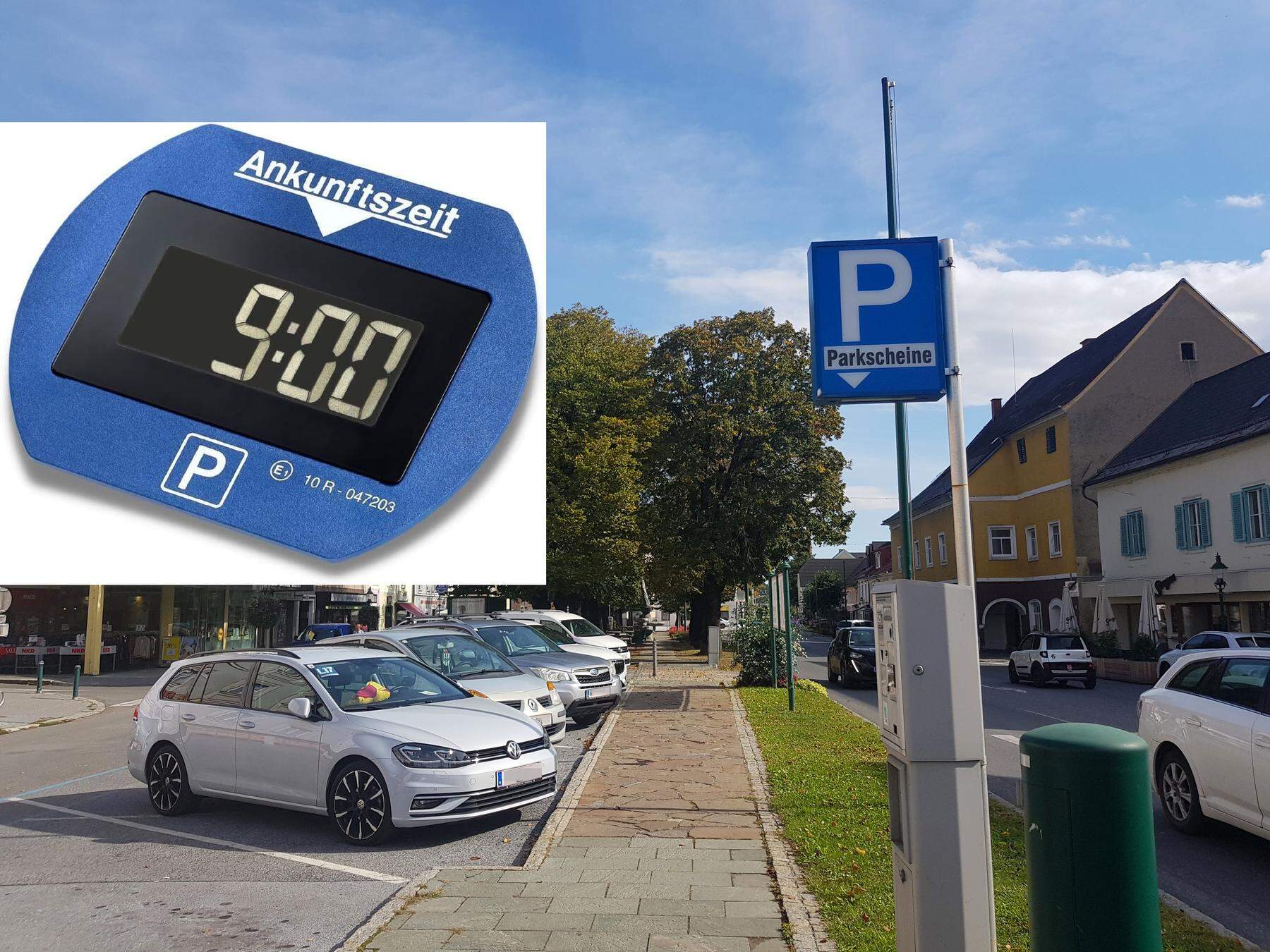Nichts für die Kurzparkzone: Parkwächter bestrafte Irrtum: Digitale Parkuhr  ist in Österreich ungültig