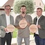 Mario Winkler (Österreichische Hagelversicherung), Daniel Edelsbrunner (Kupferdachl) und David Tischler (Jungbauern) | Mario Winkler (Österreichische Hagelversicherung), Daniel Edelsbrunner (Kupferdachl) und David Tischler (Jungbauern)