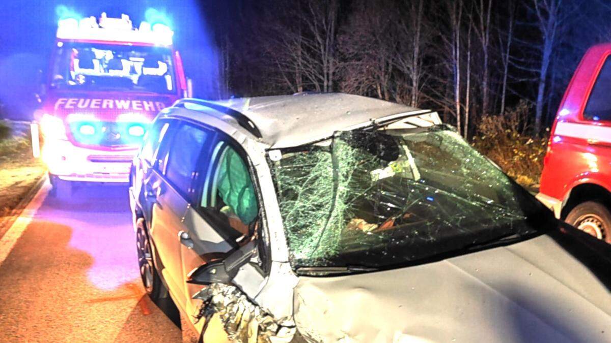 Beim Verkehrsunfall auf der B 20 wurden drei Personen leicht verletzt.