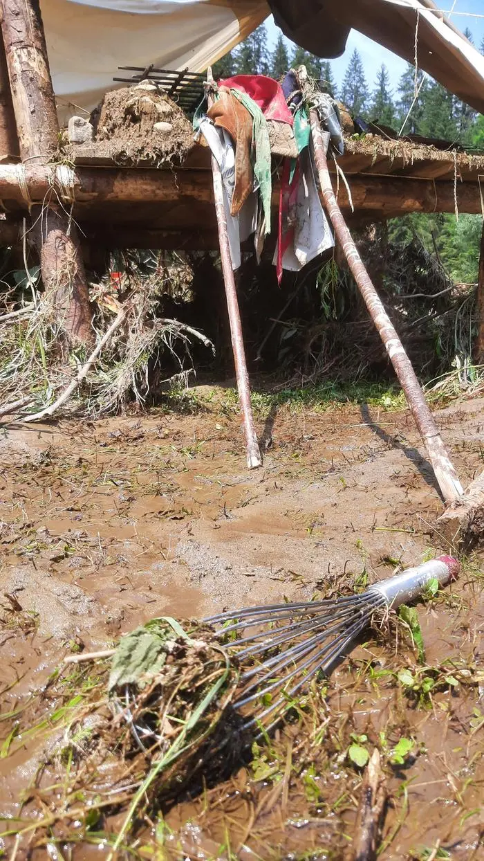 Spur der Verwüstung