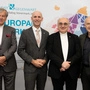 Herwig Hösele (Koordinator Pfingstdialog), Willibald Ehrenhöfer (Wissenschafts- und Wirtschaftslandesrat), Wilhelm Krautwaschl (Diözesanbischof Diözese Graz-Seckau), Heinz Mayer (Joanneum Research) stellten das Programm vor
