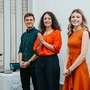 Neues Sprechertrio bei den Grünen: Sandra Krautwaschl mit ihren Stellvertretern Markus Konrad und Anna Binder (re.). 