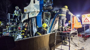 Einsatz auf der Südautobahn