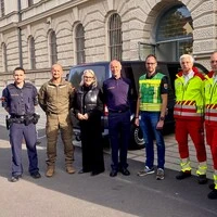 Die Verantwortlichen zogen nach der Großübung zufrieden Bilanz