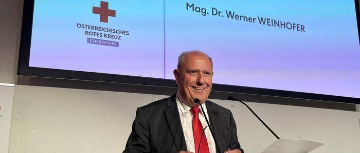 Siegfried Schrittwieser vor seiner Kür zum neuen Rotkreuz-Präsident