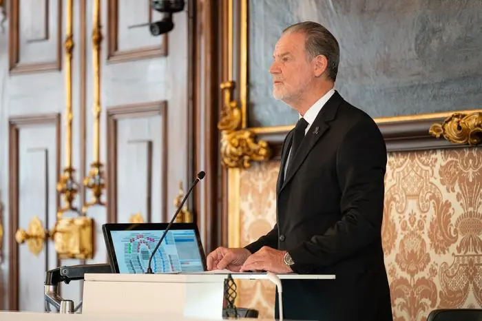  1. Landtagspräsident Gerald Deutschmann 