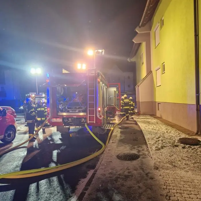 70 Einsatzkräfte waren vor Ort