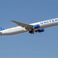 Flugzeug von United Airlines