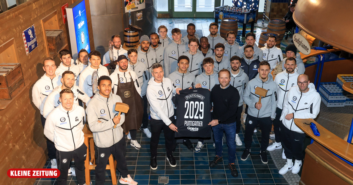 Puntigamer bleibt Sturm-Hauptsponsor, Vertrag bis 2029 verlängert