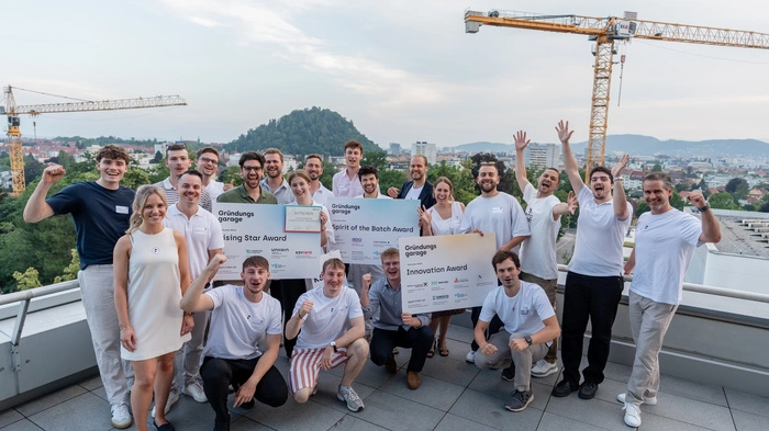 Prämiert: Die Gewinnerinnen und Gewinner der aktuellsten Auflage der Gründungsgarage 
