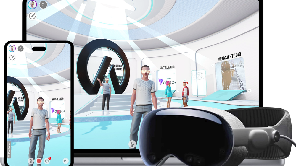 Der Arrival.Space kann am Smartphone, am Desktop oder per VR-Brille betreten werden