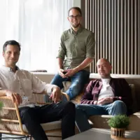 Die Flinn-Gründer: Bastian Krappinger-Rüther, Markus Müller und Hasib Samad