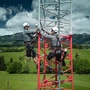 Die  | Die Installation eines Sensors am Mobilfunkturm in St. Peter am Kammersberg