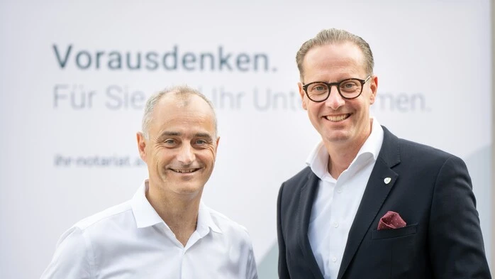 Viele Parallelen: Bäckermeister Martin Wienerroither, Notariats-Präsident Werner Stein