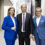 Landesrätin Barbara Eibinger-Miedl, IV-Präsident Kurt Maier, WK-Präsident Josef Herk