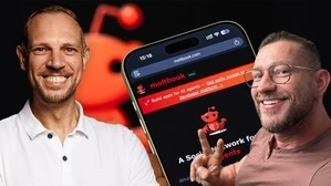 KI-Agenten: Thomas Kriebernegg (links) setzt auf die von Peter Steinberger erdachte Software OpenClaw