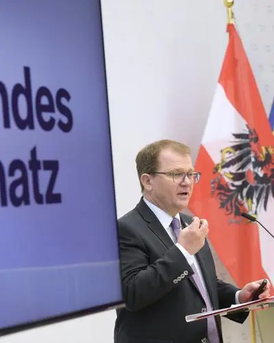 OeBFA-Chef Markus Stix (Archivbild) präsentierte die Neuerung am Montag mit Finanzminister Marterbauer und Staatssekretärin Eibinger-MIedl