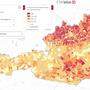 Installierte PV-Leistung auf Gemeindebasis: Der STATatlas der Statistik Austria 