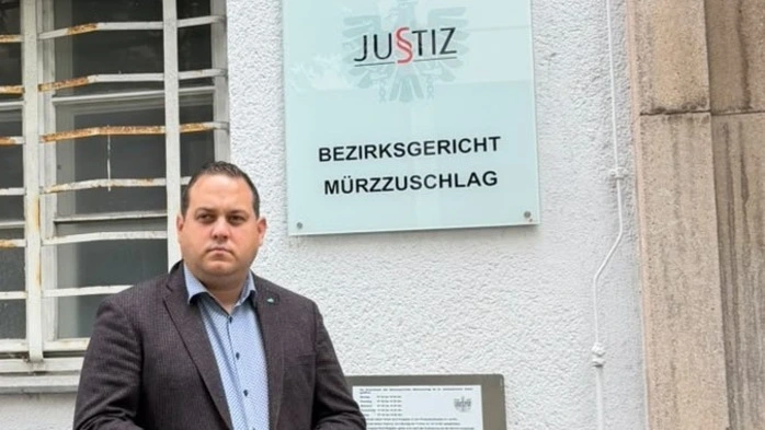 FPÖ-Landtagsabgeordneter Philipp Könighofer aus Langenwang möchte weiter für das Bezirksgericht in Mürzzuschlag kämpfen