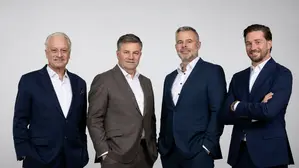 Pure-Partner: Ulrich Kallausch, Nikolaus Kretz, Thomas Pleli und Stefan Pölzl