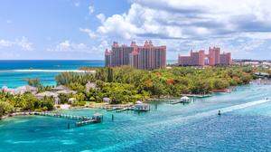 Hier ein Blick auf Nassau, die Hauptstadt der Bahamas