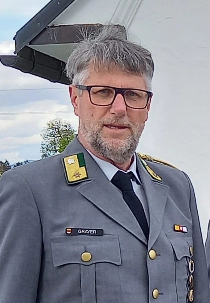 Reinhold Grayer, Leiter der Bergwacht im Bezirk St. Veit