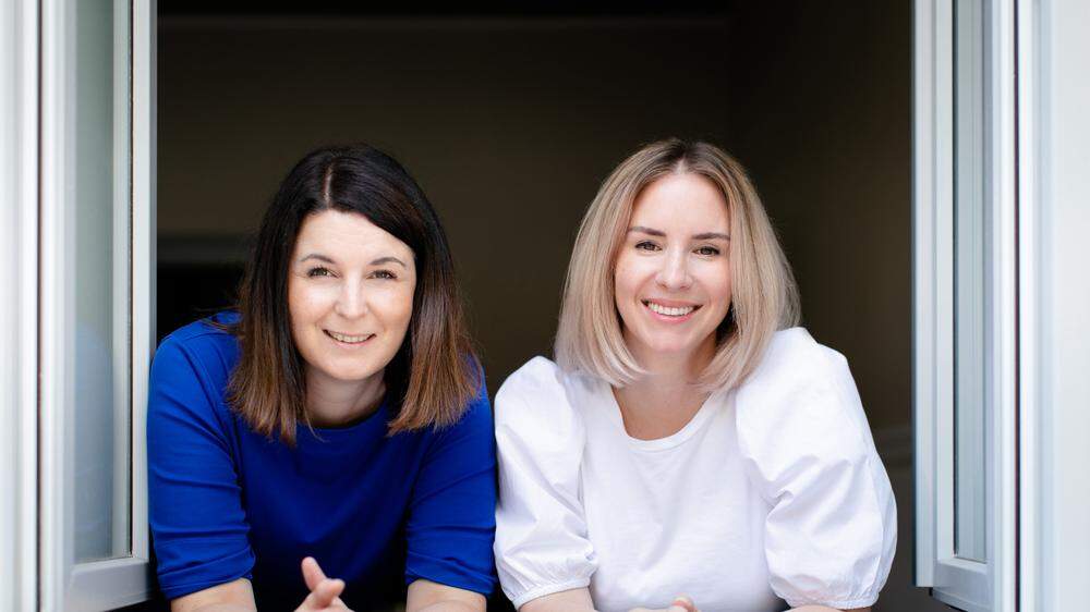 Gründeten 2022 das Start-up: Sabine Niedermüller und Simone Mérey