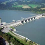 Das Kraftwerk Ybbs-Persenbeug ist das älteste Laufkraftwerk an der österreichischen Donau