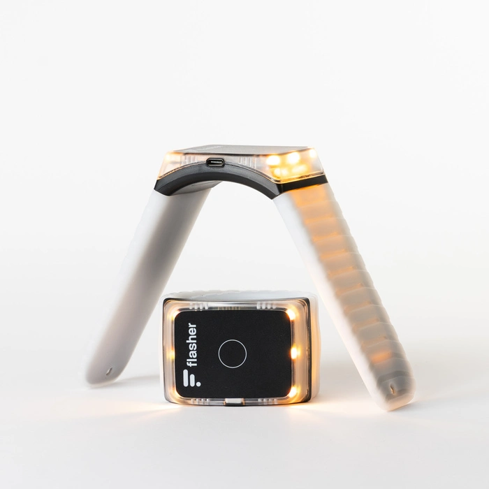 Smarte Leuchten: 2020 wurde das Start-up Flasher von Ines Wöckl und Alexander Rech gegründet