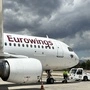 Streikdrohung: Eurowings-Maschinen könnten bald vermehrt am Boden bleiben