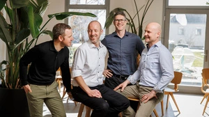 Lange bekannt: Die BrightFlare-Spitze rund um Andreas Joham, Bernd Koberwein, Andreas Gandler und Markus Seme 