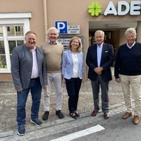 Andreas Grabuschnig, Hubert Maletz, Sonja Dörflinger, Walter Groier und Hans-Jörg Zöhrer (von links) bilden die Interessengemeinschaft „Infrastrukturfonds Eberstein“