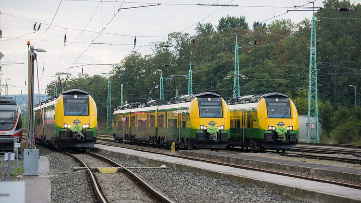  Die energiesparenden Ventus-Züge der Raaberbahn 