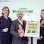
Wirtschaftslandesrätin Barbara Eibinger-Miedl, Christoph Prattes (Pankl) und Nina Zechner (IV Steiermark) bei der Auszeichnung von Pankl Rasing Systems 