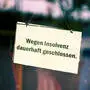 Über 6800 Firmen mussten 2025 Insolvenz anmelden