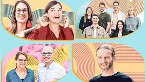 Alumni des Start-up Spritzer: erdbeerwoche, Reeloq, feedbackr, Venuzle