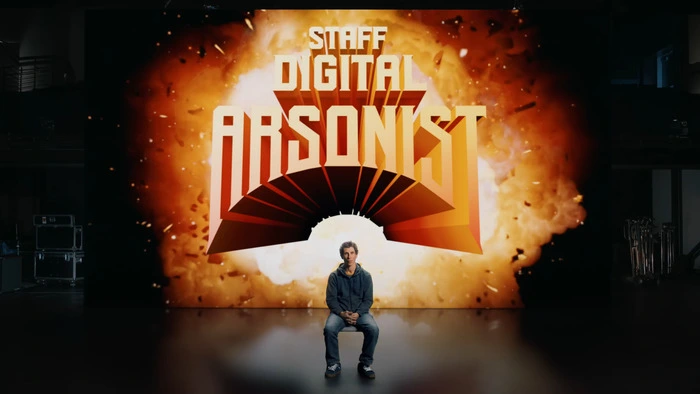 Interner Jobtitel von Daniel Fabian: Digitaler Brandstifter